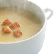 Sopa de Pescado con Crutones